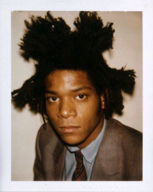 twixnmix:Jean-Michel Basquiat Polaroids by Andy Warhol,1982.