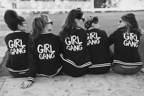 girl gangs on Tumblr