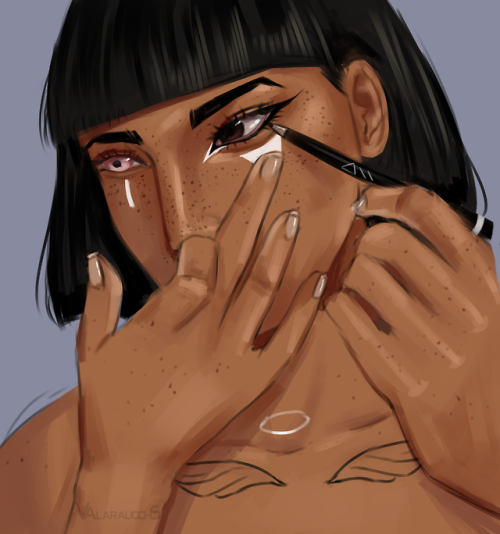 i used a reference pretty heavily here but i like how it turned out i guess oc my art