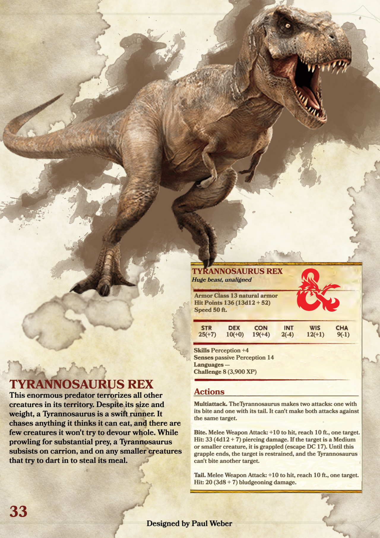 DM Paul Weber — My newest encounter supplement. JURASSIC...