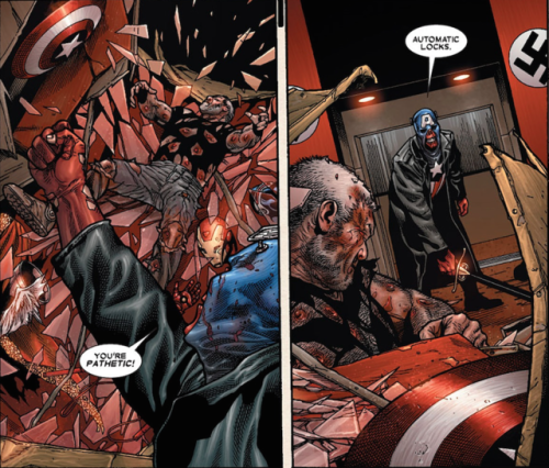 fullofcomics:Logan Vs Red SkullWolverine #72 (Old Man Logan:...