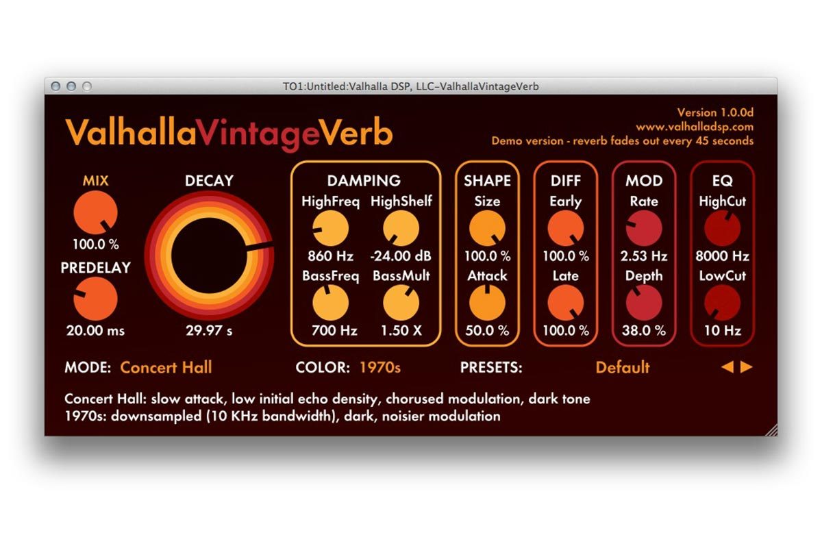 Valhalla VintageVerb v1-7-1 VST-RTAS-AAX-AU WIN-MAC Valhalla VintageVerb v1-7-1 VST-RTAS-AAX-AU WIN-MAC