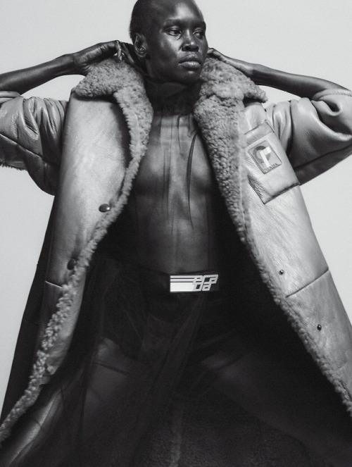 pocmodels:Alek Wek by Chris Colls for V Magazine Fall 2018