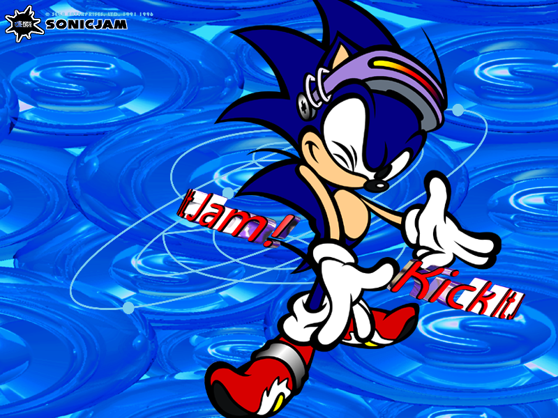 Y2K Aesthetic Institute — Sonic Jam - Wallpaper (1997)