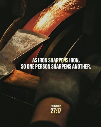 Image result for iron sharpens iron gif