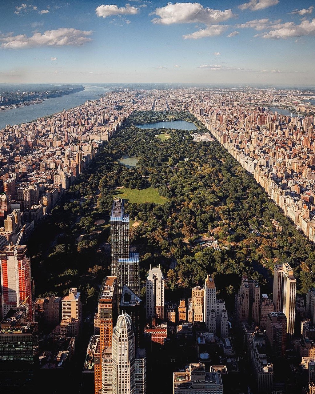 Central Park from above by Paul Seibert Photography @pseibertphoto
