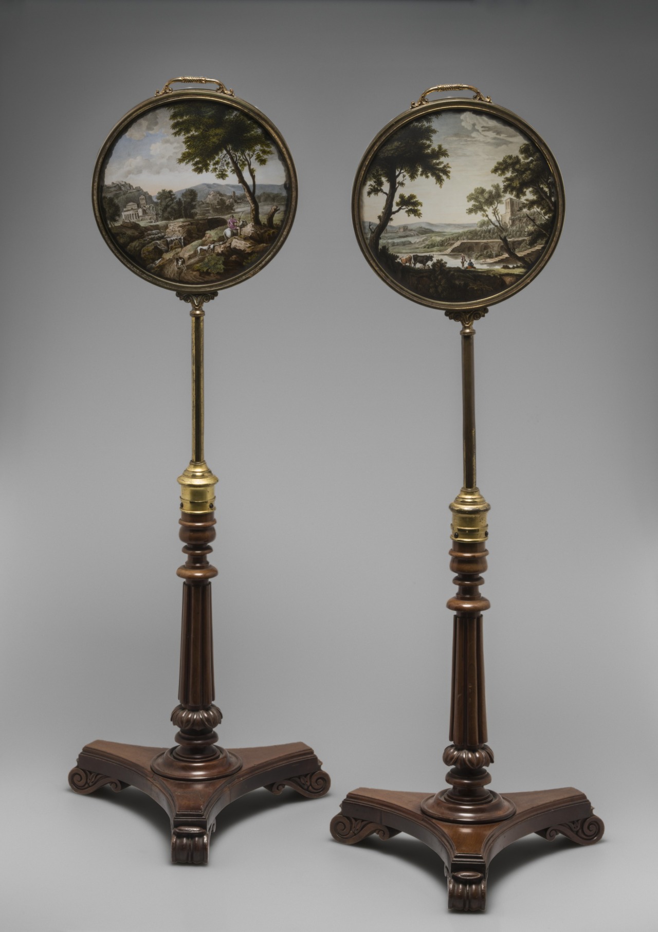 cmog:
“  Object of the Week: Pair of Fire Screens, James Pearson, London, England, 1800. 2018.2.9 A, B.
These fire screens are perfect for chilly days cozying up by the fire. Portable fire screens were used to temper the intensity of the heat from a...