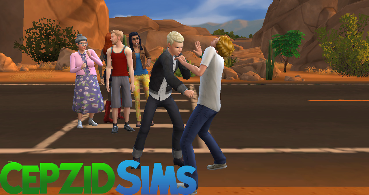 Cepzid Brawl Mod This Mod Just Replace Fight Playing Sims 4