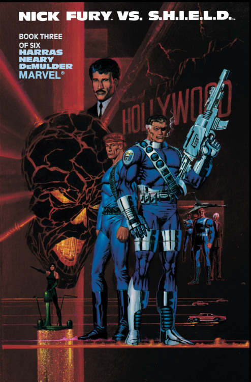 comixology:Some boss Nick Fury vs. SHIELD covers by Jim...