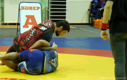judo leg sweep gif