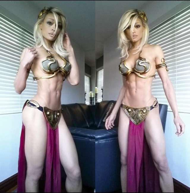 Sexy Star Wars Some Sexy Fit Cosplay Slave Leia