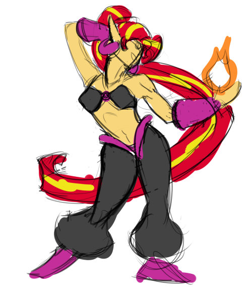 my-little-art-challenge:Sunset Shimmer as...