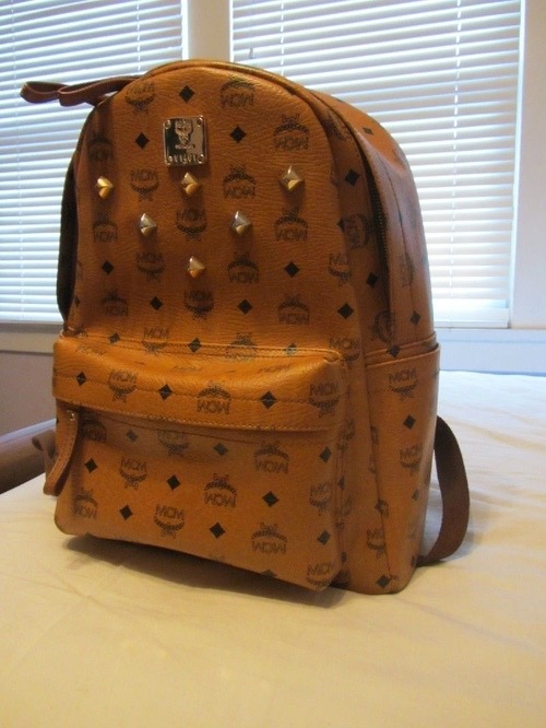 mcm backpack on Tumblr