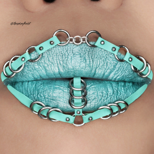 minaficent:I created this lip art which is heavily inspired...