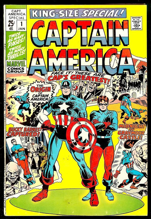 BrowseTheStacks, Captain America Annual (1971/1972/1976/1977)