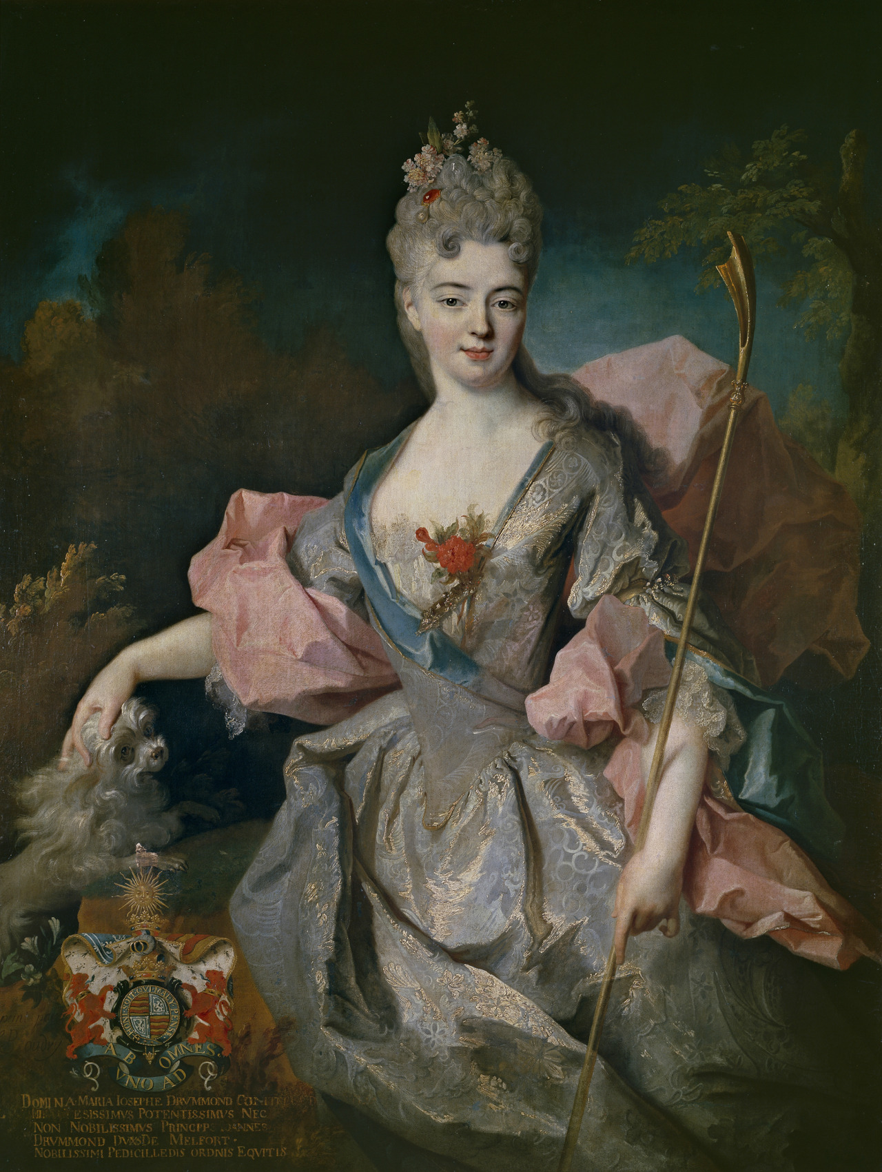 Portrait of María Josefa Drummond, Countess of Castelblanco (c.1716). Jean-Baptiste Oudry (French, 1686-1755). Oil on canvas. Museo del Prado.
The sitter was the daughter of John Drummond, Duke of Melfort, one of James II’s principal councillors in...