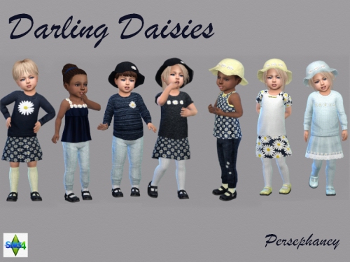 persephaney:Darling Daisies - A set for your toddles <3Set...