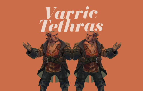 delsinsrowes:a set for each inquisition companion ⤔ Varric...