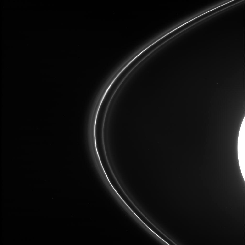 Hello Space — A photo of S Rings, a ring near Saturn. Took by...