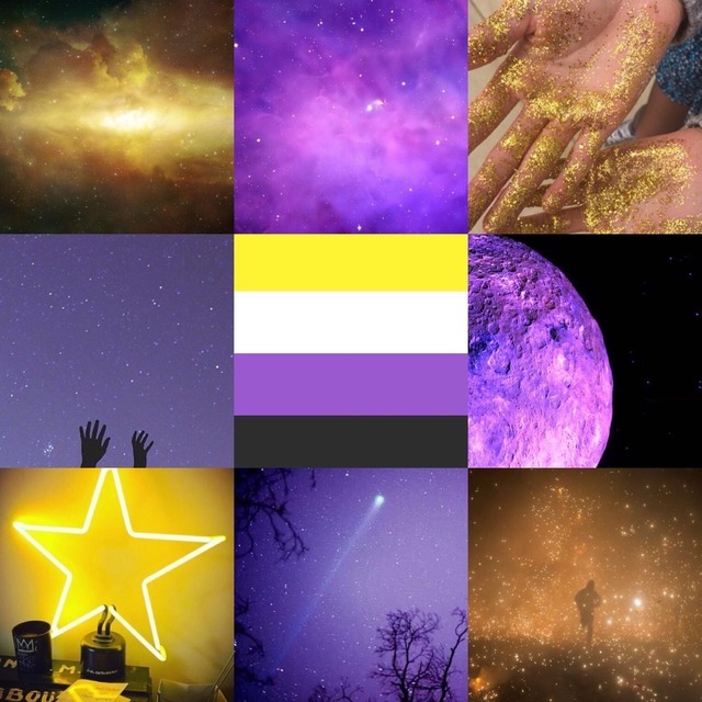 Inactive — nonbinarybeauty: non-binary universe and stars for...
