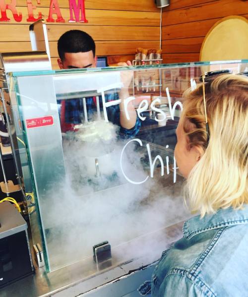 Liquid nitrogen ice cream!!! #sf #sanfrancisco #joshadventures ...