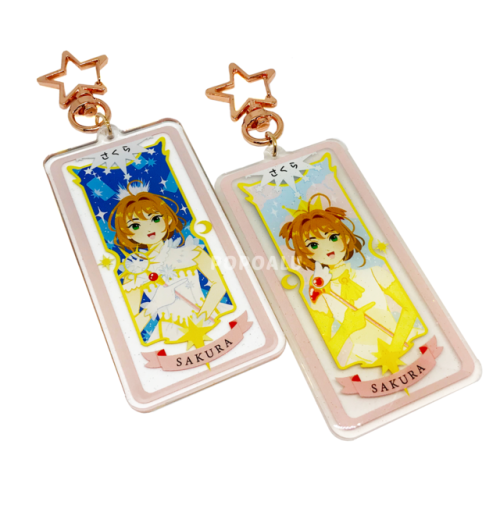 rainingcats:My CCS charms are restocked and ready for AX!Each...