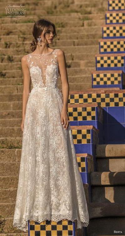 (via MUSE by Berta 2019 “Barcelona” Wedding Dresses | Wedding...