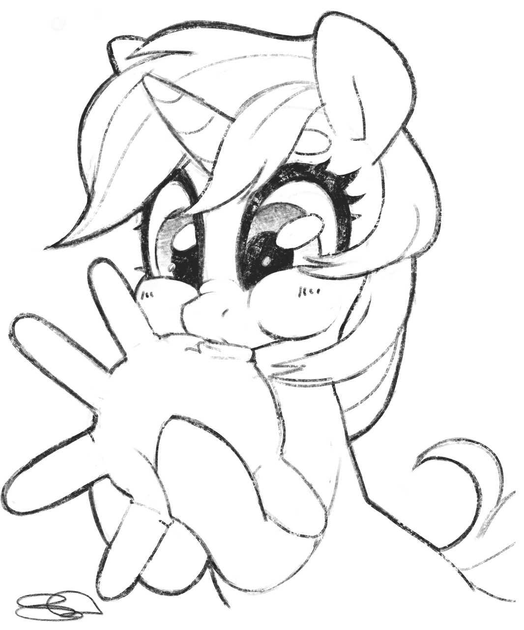 Pixel Magic  Silly Lyra  sketch  commission i took at BC 