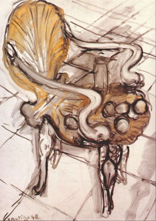 Venetian Armchair with Fruits, Henri...