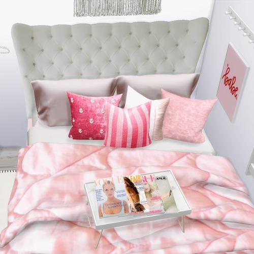 Pink Bedroom 👛 Thanks To All The Cc Creators Sims 4
