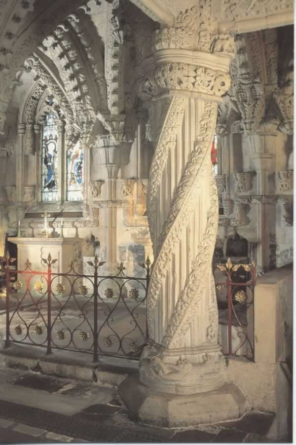 queenbee1924: â Rosslyn Chapel, Scotland, popularized in The â¦ | Abbeys~Cathedraâ¦) â
