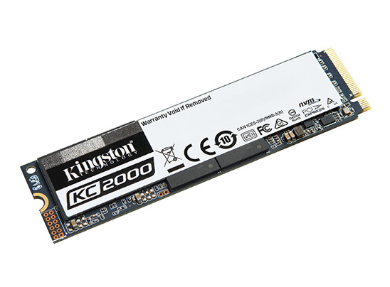 Kingston presenta el SSD KC2000 NVMe PCIe de última generación