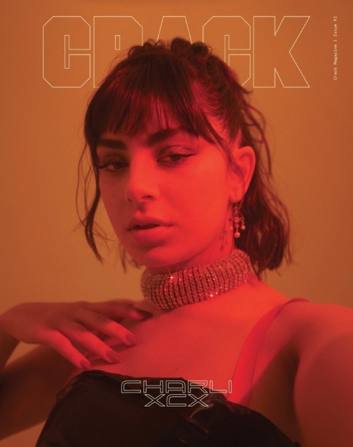 hurrahs: Charli XCX covers CRACK Magazine’s issue 92 ...