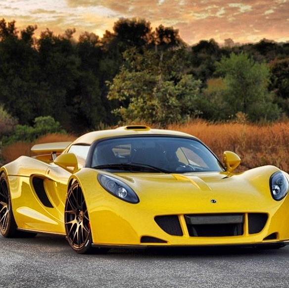 Just Cars No Bullshit — Based on the Lotus Elise, this Hennessy Venom GT...