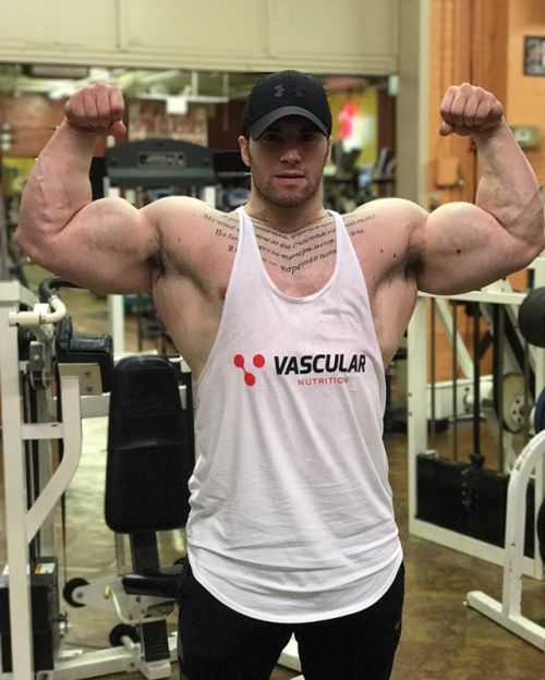 muscleryb:Adam Gerber 20yo 5'11 265lbsCompilation