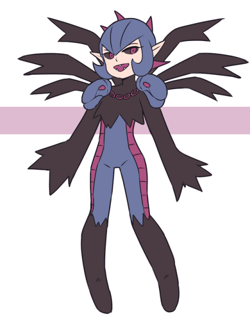 Hydreigon gijinka I designed a while ago.