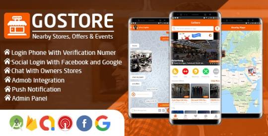 GoStore v1.0 – Nearby Stores Offers & Events With Admin Panel Nulled