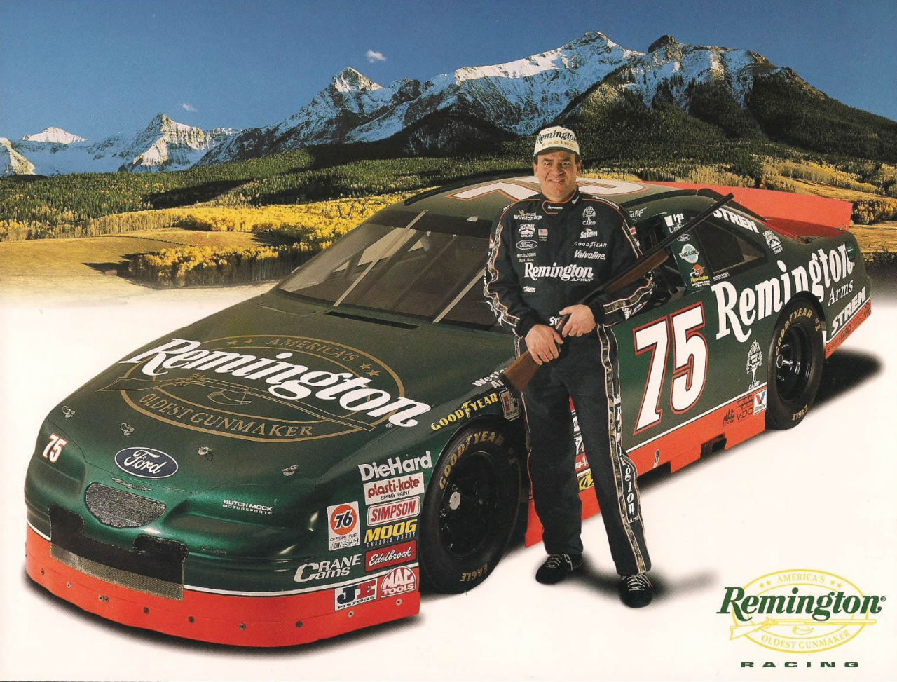 Sunday Money: Rick Mast, No. 75 Remington Arms Ford Thunderbird