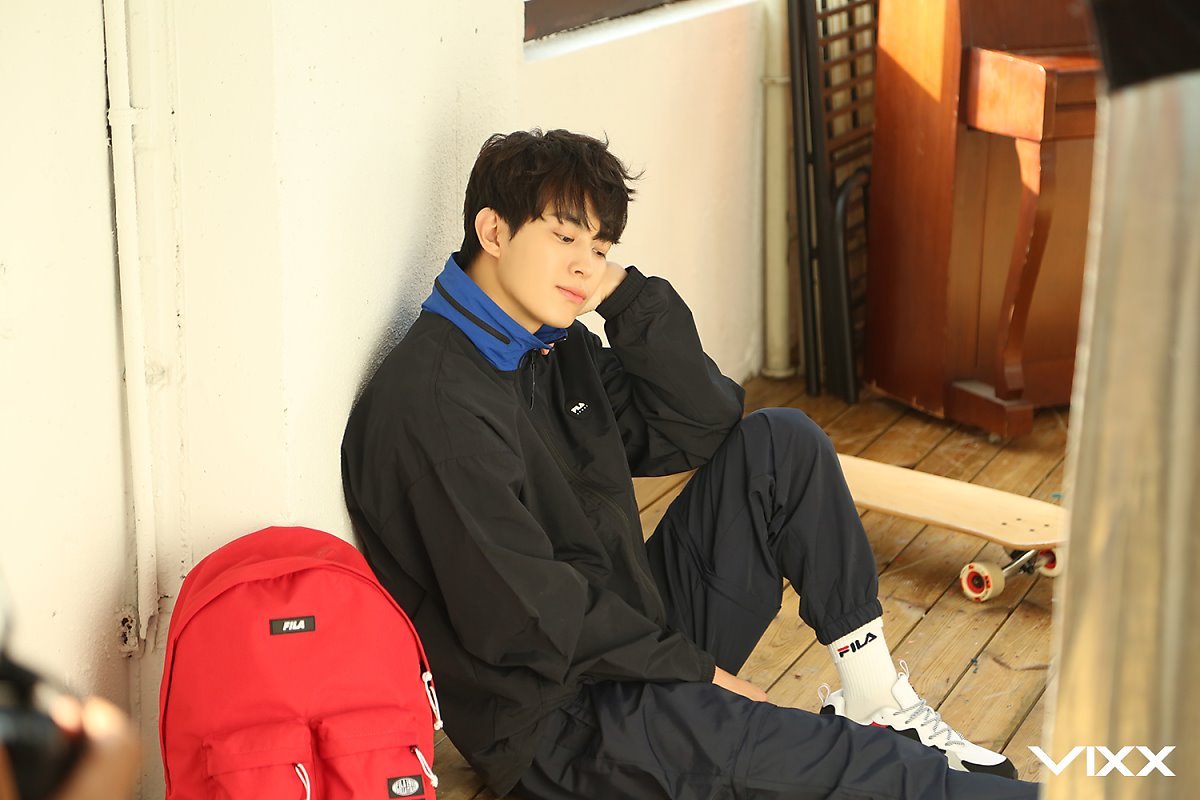 Taek me to the paradise of VIXX — VIXX FILA photo shoot Taek me to the paradise of VIXX — VIXX FILA photo shoot