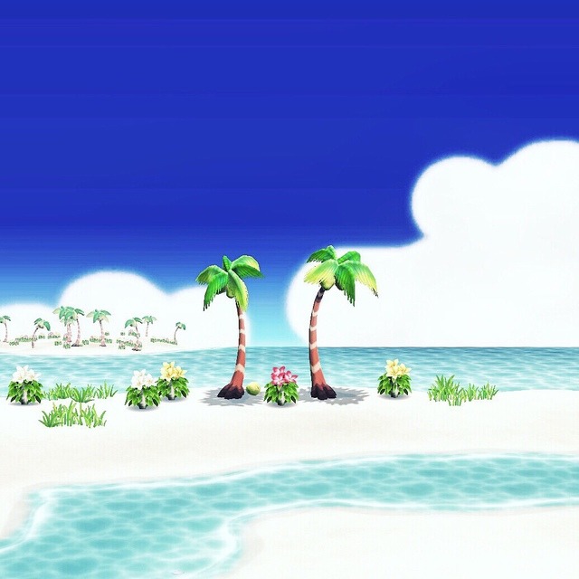 𝚠𝚑𝚒𝚝𝚎 𝚜𝚊𝚗𝚍 . 🏝 - ˜”*°•. Animal Crossing