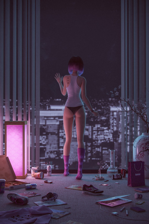 theamazingdigitalart:Hot Mess byTanay Chandkar