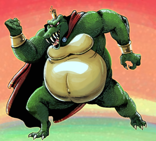 professorbeesart:I’ve been thinking about King K. Rool non stop...