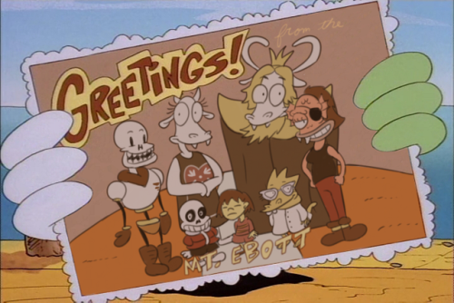 rockosedits:Undertale in Rocko’s Modern Life style!