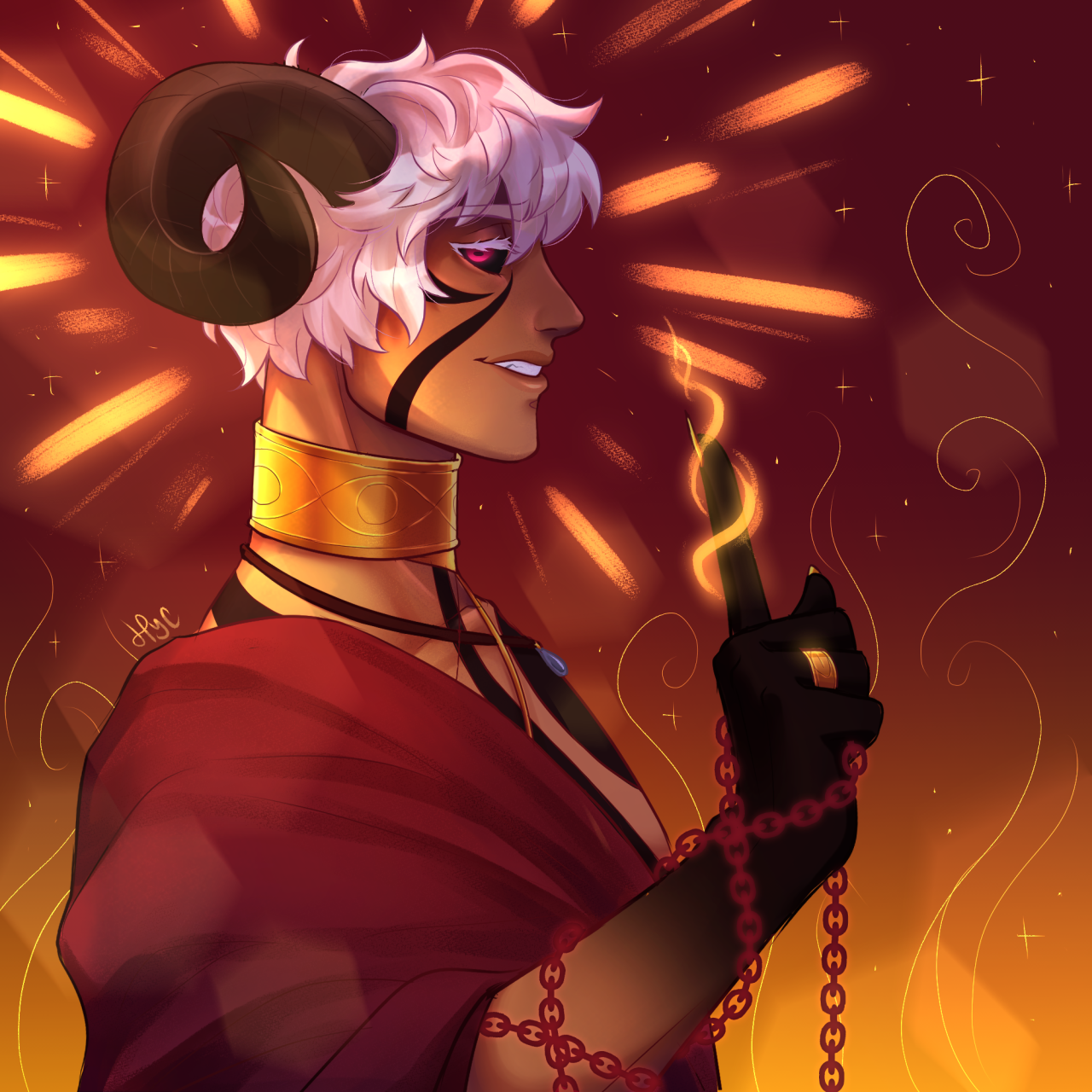 Asra the arcana fanart