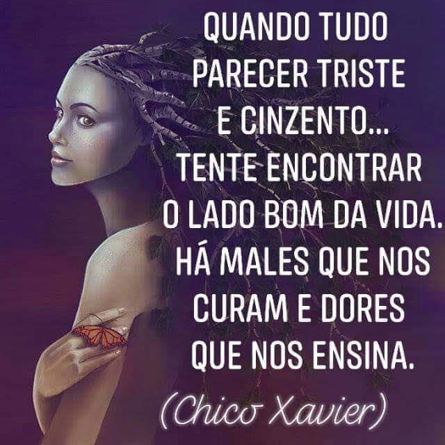 Espiritismo Brasil Chico Xavier — Há males que nos curam e dores que nos  ensina -...