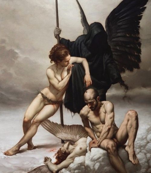 L'angelo, la morte e il diavolo (2018) - Roberto Ferri