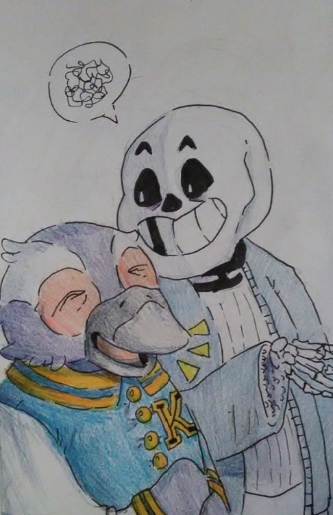 Sans and Tex are definitely best friends and none of you can...