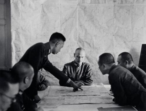 historicaltimes:Chiang Kai-shek at a meeting of the Supreme...