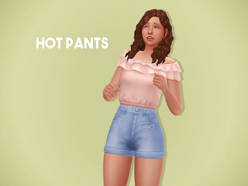 gloomfish:HOT PANTS• requires backyard stuff• 8...