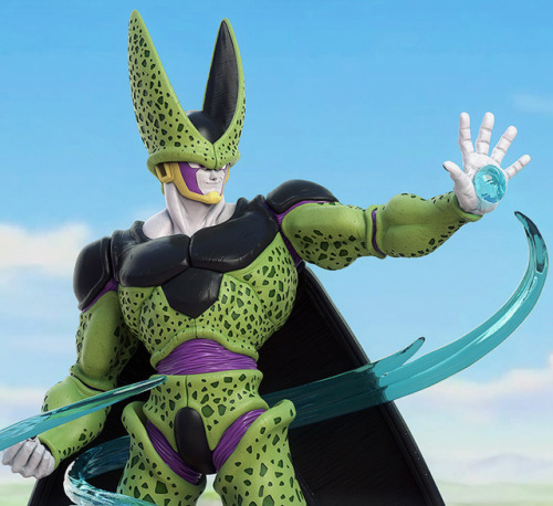 thechaosdragoness:cyberclays:Perfect Cell flat colors-...